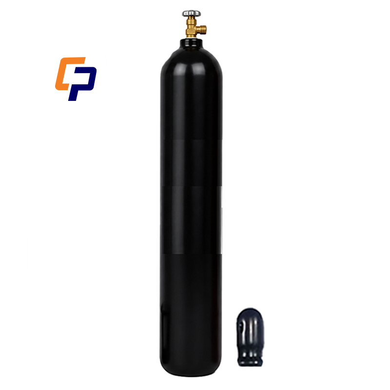 مخزن(کپسول) 50 لیتری ( O2-CO2-N2-Ar,…) با شیر و کاپ